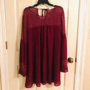 Women’s Crimson Mini Dress